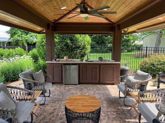 Outdoor living spaces!