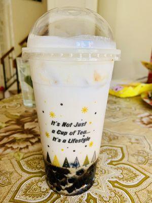 Brown sugar boba latte