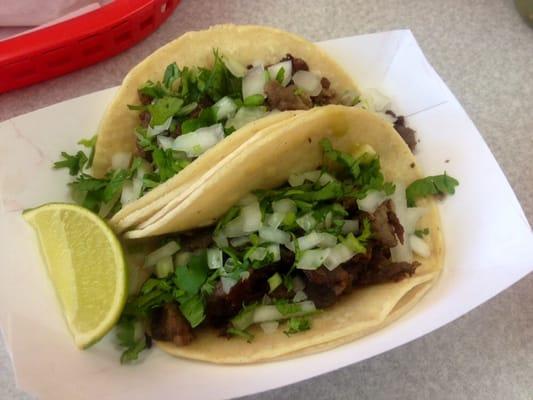 Carne asada tacos