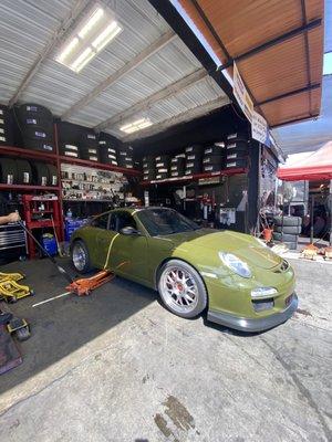 Work being done to my 911 C2S