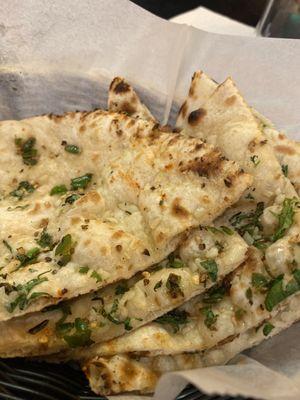 Bullet Naan (Chilli and Cilantro)