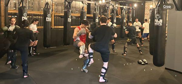 Technique Training "Technique" class - boxing, kickboxing , Muay Thai striking