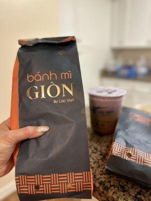 Try new item in their menu - Banh Mi Gion