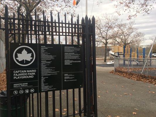 Captain Mario Fajardo Park Playground