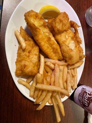 Friday fish fry - haddock & fries - March 2023