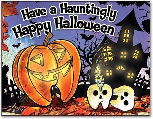 Happy Halloween to all! 
 Please be safe when you are Trick or Treating and remember to brush and floss after eating any of y...