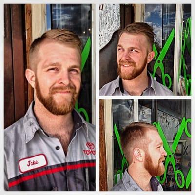 Men's cut by Sierra K.