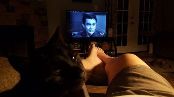 It's The Twilight Zone and even Mr. Spot is entertained :-)