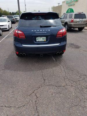 Parking lot full of douchebags. The store and employees are pretty decent though.