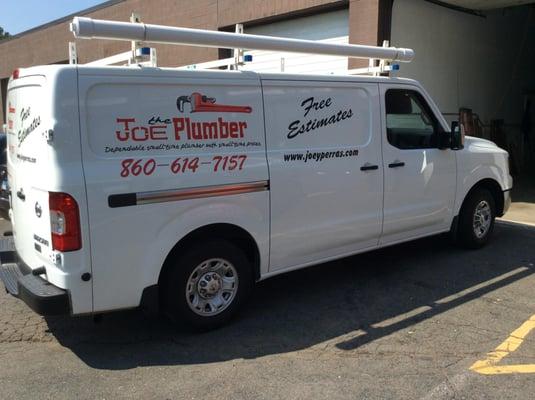 Dependable well maintained vehicles to service your plumbing needs