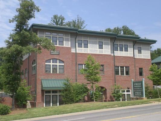 photo from google - the building kinda hides on the street so you could drive by and miss it if you didnt know what to look for