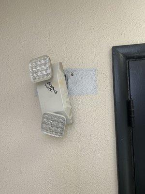 Security lights?