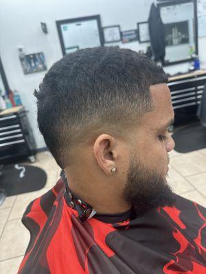 Mohawk skin fade