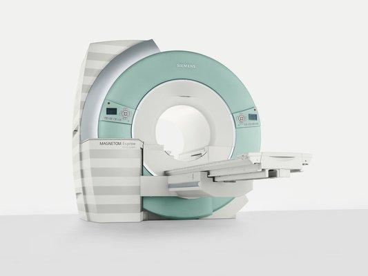 Pictured: Our Siemens Wide Bore and Shallow MRI Machine