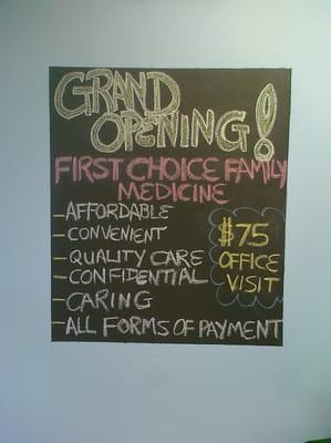 Our prices are completely transparent with no strings attached. We welcome  uninsured patients for this reason.