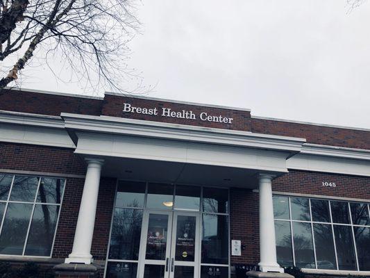 Main Entrance - breast health is so 2020!