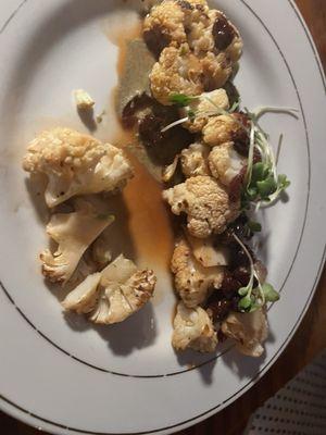 Brown butter cauliflower