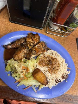 Jerk Chicken meal