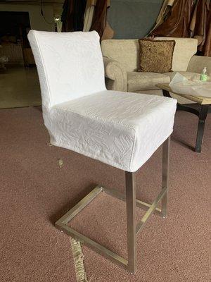 BEAUTIFUL soft white Cotten slipcover