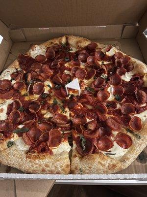 Amazing Pepperoni Pizza-must try!!