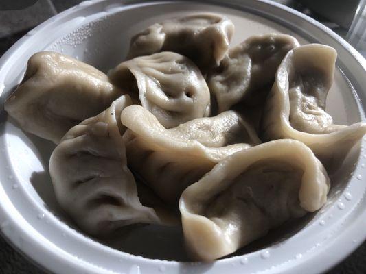 Steamed dumplings