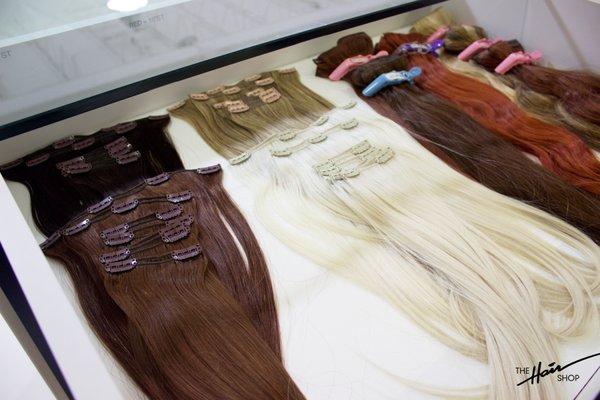 Clip-ins Samples for a free trial! In stores only.