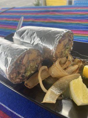 Asada burrito