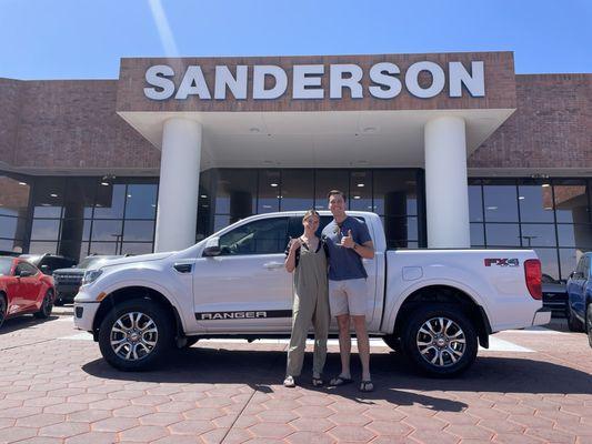 My favorite person and my new truck