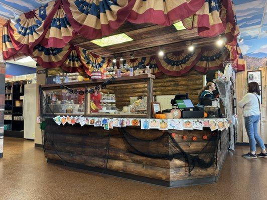 Ice Cream Mill interior.