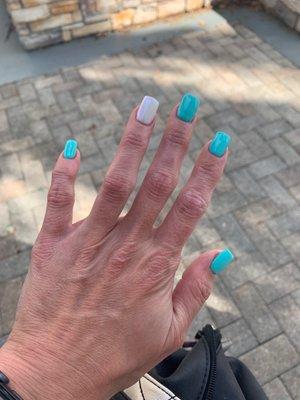 Fresh new nails