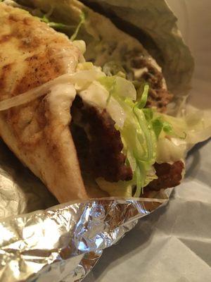 Beef gyro loaded