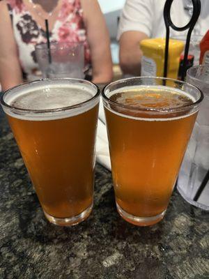 Two for one beers for happy hour