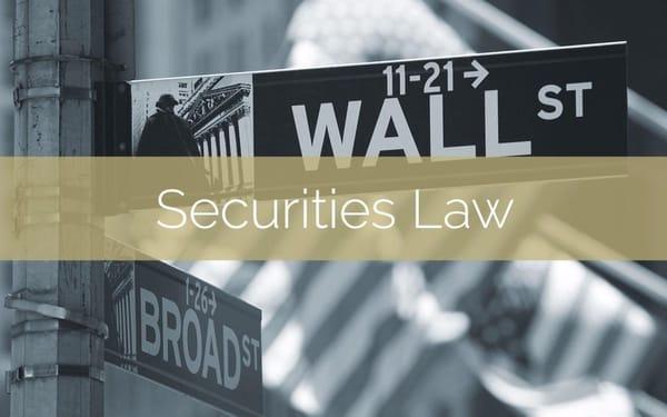 Securities Law