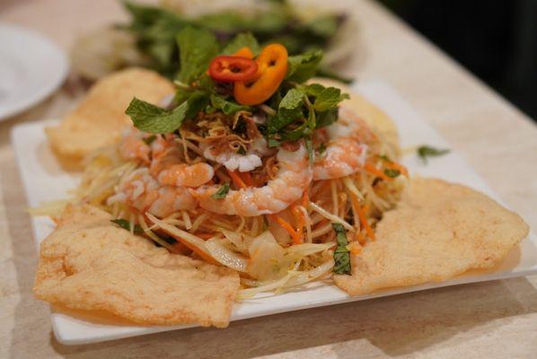 Green papaya salad (all shrimp) *10/28/23