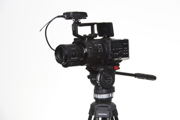 A CurveBreak tool of the trade--Sony NEX FS700R video camera with ultra slow motion.