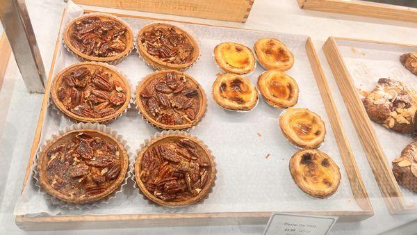 Miniature pecan pies