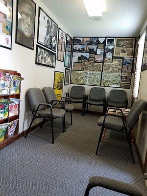 Keith Walls waiting area for Dental patients