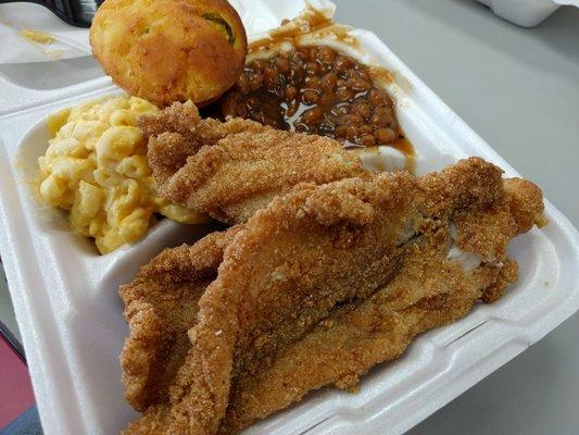 Fried catfish