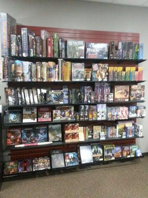 Wall of Board Games!