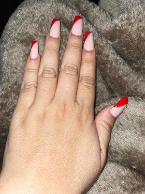 My Valentine's nails.