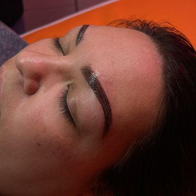 Brow Lamination, Shaping, and Tint