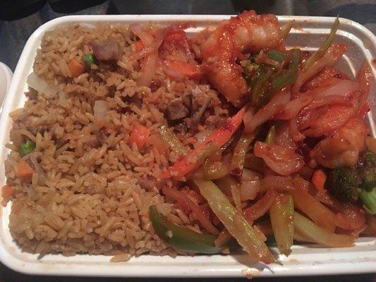 Peking shrimp combo