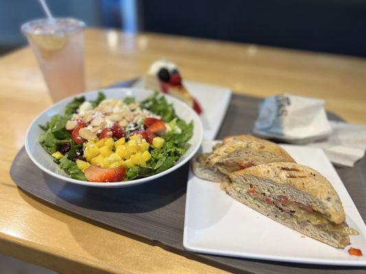 Choose 2 - CYO salad and steak sandwich