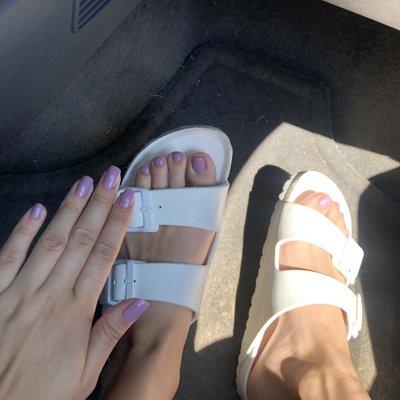 Gel Mani and Pedi