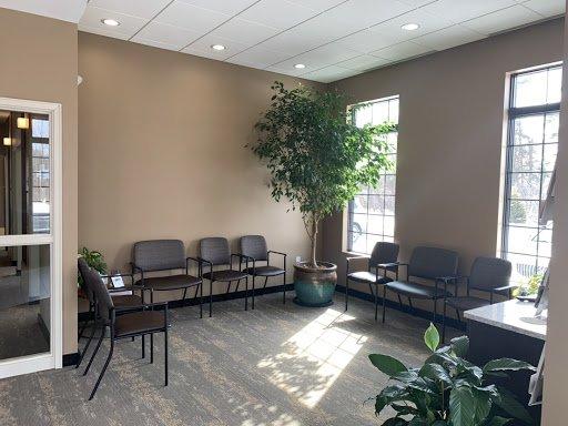 Reception Area .. a coffee/tea station is available to our patients and visitors