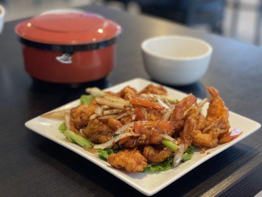 Salt and pepper shrimp