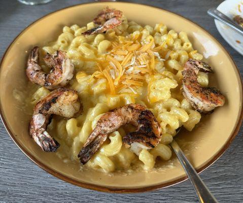 Mac & Cheese w/ Shrimp