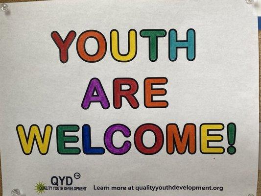 We love being part of this amazing community as residents and business owners! All youth welcome!