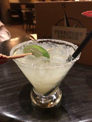 Habanero Lime Margarita, huge and delicious