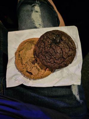 Greatest Cookies in Tha World!!!!! Double Chocolate & Original Chocolate Chip Cookies!!!